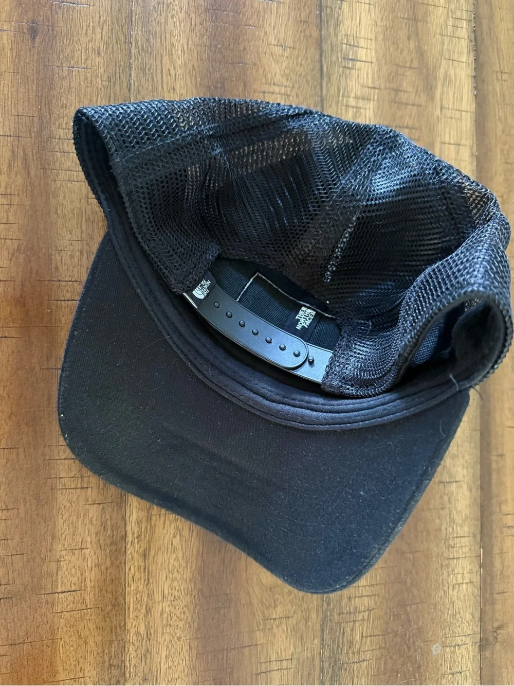 The North Face Black Mesh Trucker Hat
